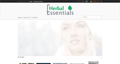Desktop Screenshot of herbalessentials.co.za