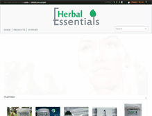 Tablet Screenshot of herbalessentials.co.za